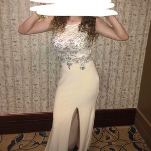 Nude Prom Dress